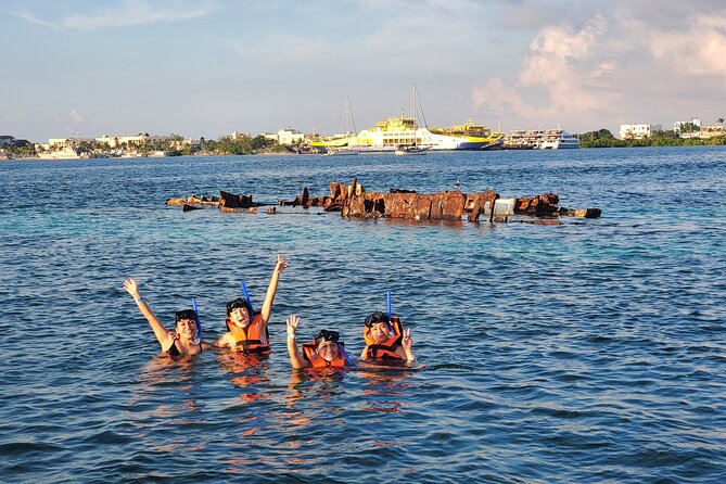 Private MUSA Snorkeling Experience at Isla Mujeres and Cancun - Reef snorkeling with fish close by