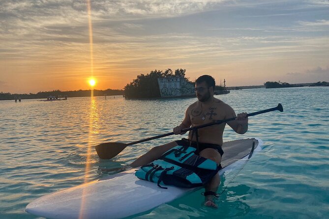 Private Paddleboard Experience in Bacalar - Emerald Cenote and the value of seeing three places