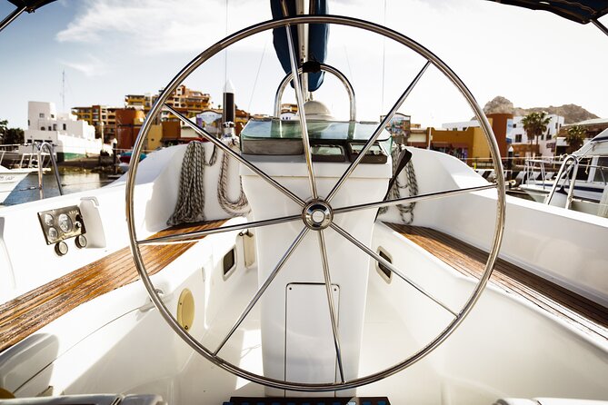 Private Sailboat tour in Cabo San Lucas with Papillon Yachts - A quieter stop near Médano Beach