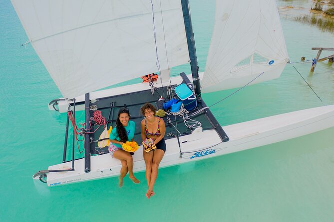 Private Sailing between Mangroves - Starting at Bertilla Lagoon in Bacalar