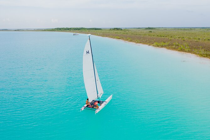 Private Sailing between Mangroves - Sailing south toward Esmeralda and Cocalitos