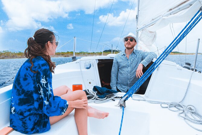 Private sailing tour of Bacalar Lagoon - Bird Island and the final swim