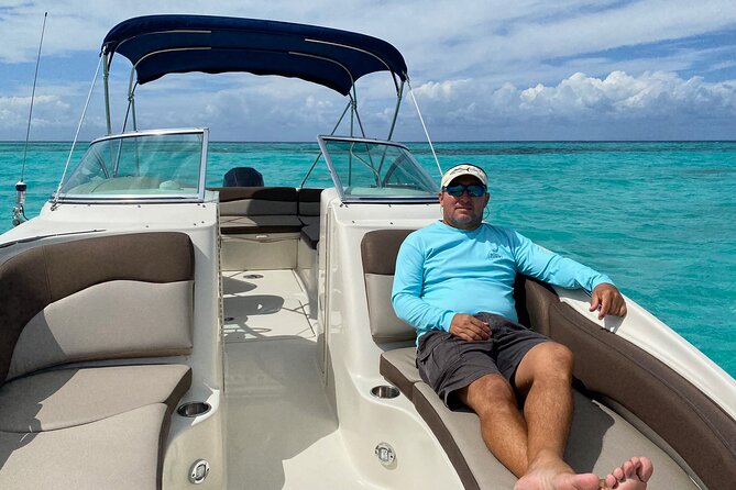Private snorkeling with 23ft Sea Ray in San Miguel de Cozumel - What the five hours feel like