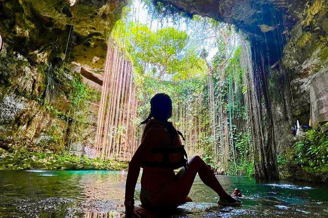 Private Tour Chichen Itzá and Cenote plus Valladolid Magic town - A Cool Break at Cenote Saamal