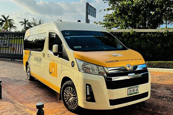 Private Transfer from Cancun Airport to Playa Mujeres - Toyota Hiace, Volkswagen van, or similar vehicle