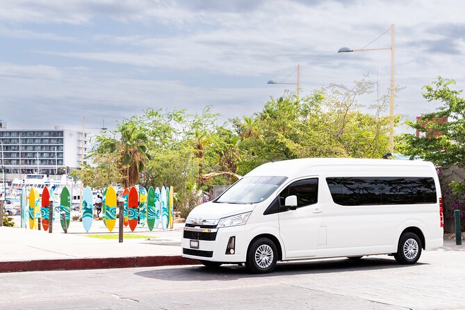 Private VAN Round-Trip from Airport to Cabo San Lucas Pacific - The Return Ride Requires a Firm Pickup Plan