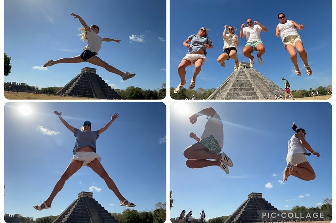 Private VW Beetle Tour to Chichen Itza, Cenote & Valladolid - Walking through both eras of Chichen Itza
