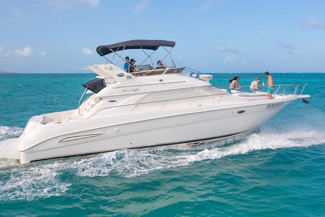 Private Yacht - 46 ft SeaRay Cancun Bay Snorkel 23P4 - Practical details that affect your day