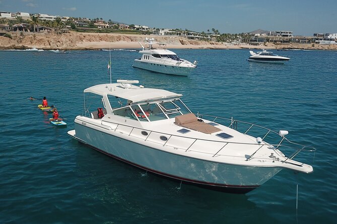 Private Yacht Cruise 4 Hour- Snorkeling & Paddle Boarding - From the marina to the Arch of Cabo San Lucas
