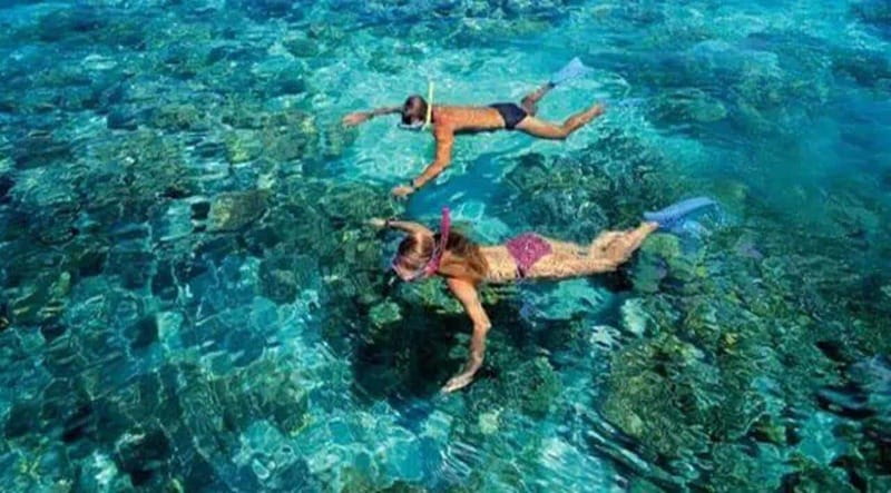 Puerto Morelos: Snorkeling at The National Reef Park - The 500-meter boat ride to the reef