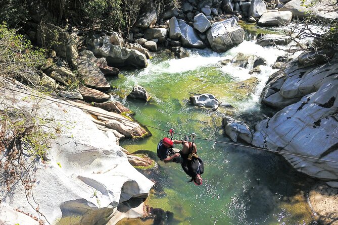 Puerto Vallarta Best Zipline Canopy + Tequila and Speed Boat Ride - Nineteen lines above the Los Horcones River