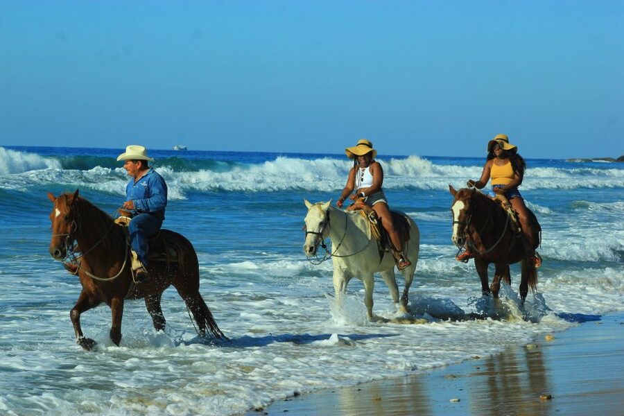 Punta de Mita/Sayulita: Horseback Riding Tour - Riding under the jungle canopy