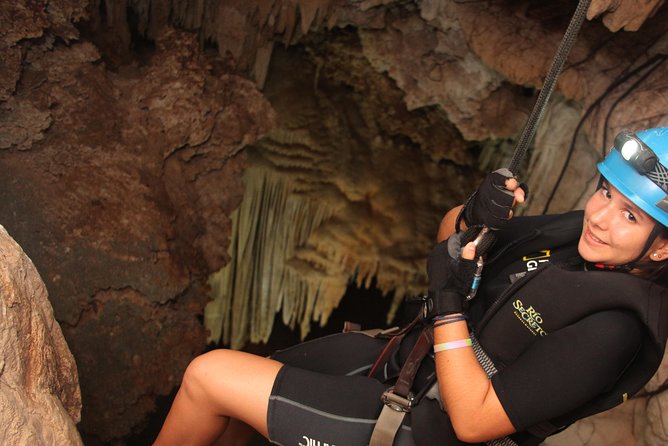 Rio Secreto Plus: Classic Tour, Bycicle, Rappel & Ziplines - Lunch comes after the hard work