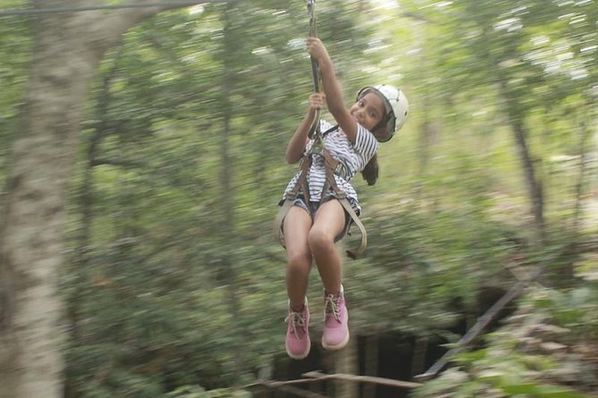 Riviera Maya Jungle Half-Day Tour: ATV, Ziplines, Cenote Swim, Rappel - ATV riding on dirt tracks