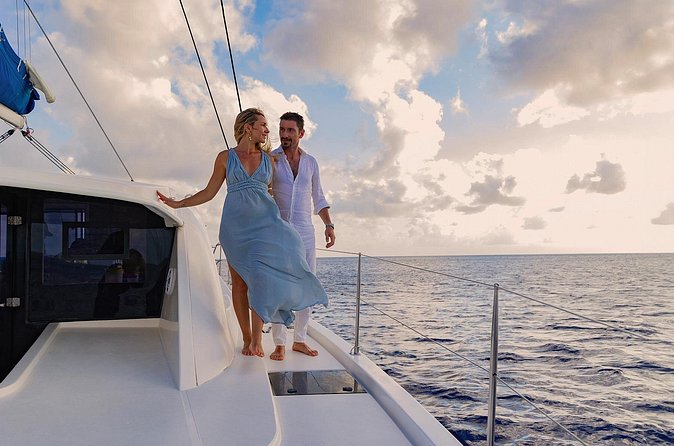 Riviera Maya Luxury Sunset Sailing plus Light Dinner and Open Bar - What $124 plus gratuity gets you
