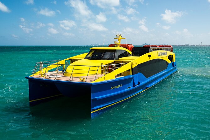 Round Trip Ferry to Isla Mujeres from Cancun - What the ride feels like in practice