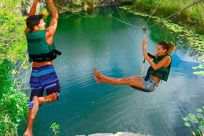 Sacred Adventure at Xenotes! 4 Different Cenotes + Round Transportation - Lunch, Snacks, and Drinks Keep the Day Practical