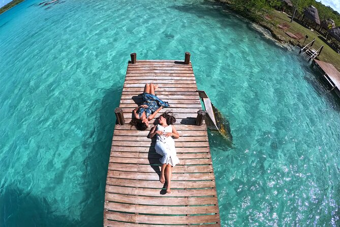 Sail 4hr in the most SECRET Spot of Bacalar and Beach Club. - Stromatolites and the living edge of the lagoon