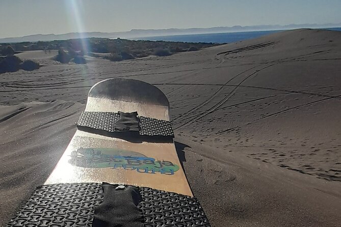 Sandboarding in the Mogote Dunes in Mexico - The physical side: sand is soft, but walking is not