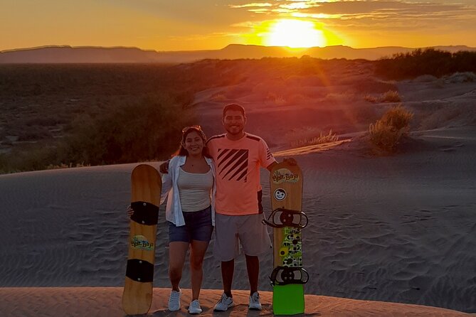 Sandboarding in the Mogote Dunes in Mexico - The 3.5-hour route from La Paz to the dunes