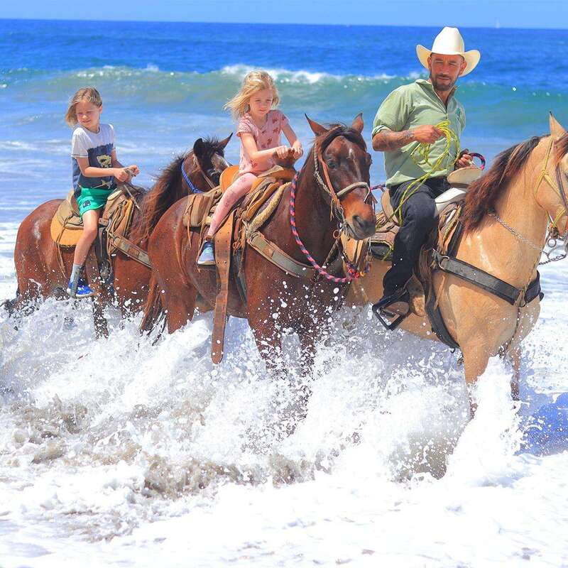 Sayulita: Horseback Riding Tour - The jungle section: a shady start with a natural feel