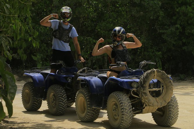 Selvatica Adventure Park ATV and Ziplines in Cancun and Riviera Maya - Swimming in a private cenote