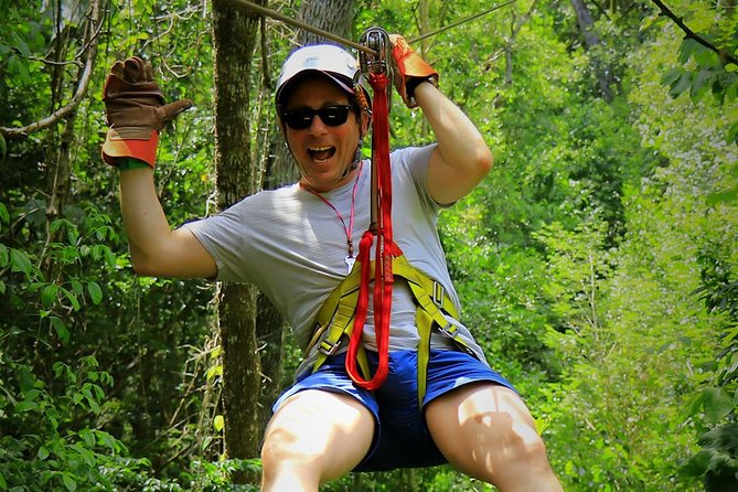 Selvatica Adventure Park: Ziplines and Cenote Tour from Cancun and Riviera Maya - The safari truck ride to the private cenote