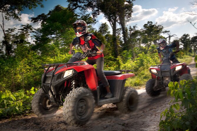 Selvatica Park Ziplines, Cenote, and ATV Tour From Cancun and Riviera Maya - Ten ziplines over the Yucatan trees