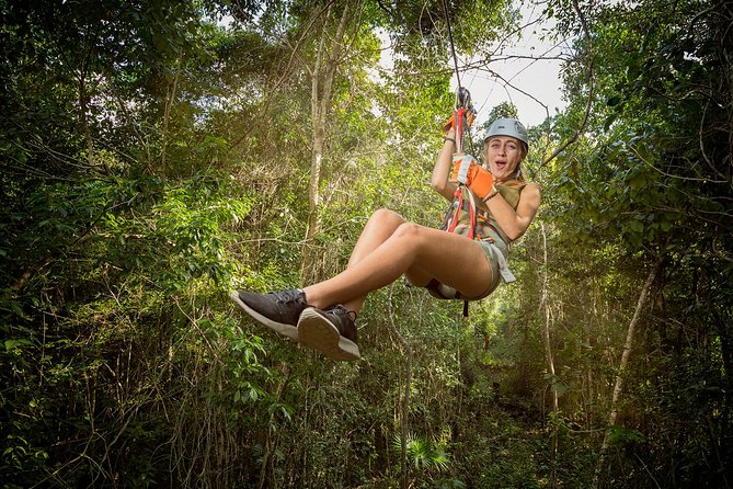 Selvatica Park Ziplines, Cenote, and ATV Tour From Cancun and Riviera Maya - A short snack break before the engines start