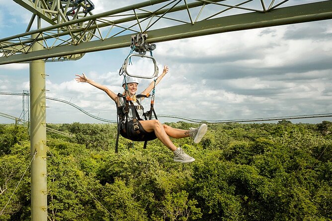 Selvatica Park Ziplines, Cenote, and ATV Tour From Cancun and Riviera Maya - ATV or Polaris RZR through the mud