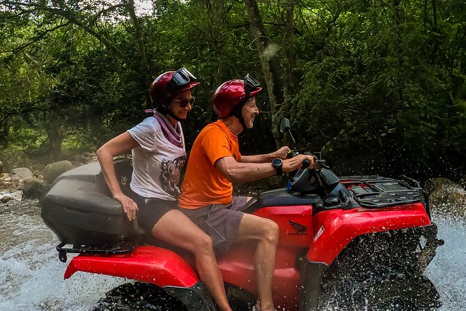 Sierra Madre ATV Adventure from Puerto Vallarta - Safety gear and the ride setup