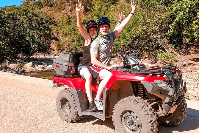 Sierra Madre ATV Adventure from Puerto Vallarta - The riverside restaurant and Mexican lunch