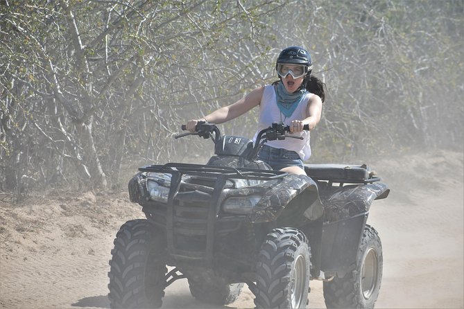 Single ATV Tour from Migriño Beach & Desert - Safety gear, lockers, and optional insurance
