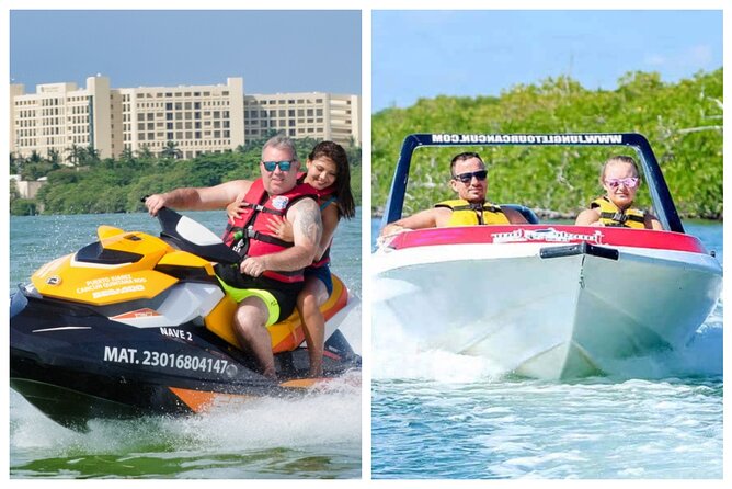Speedboat across the Mangroves & Snorkel with Jet Ski Rental - What the $99 Cancun package really includes