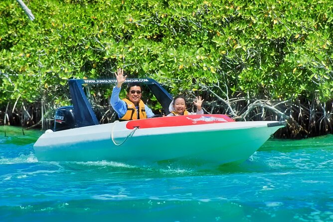 Speedboat across the Mangroves & Snorkel with Jet Ski Rental - Speedboating through the mangrove channels