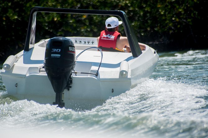 Speedboat and snorkel tour: Single Passenger Boat - What the $110 Price Really Buys