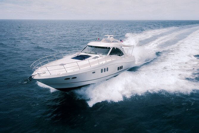 Steel Aweigh 65ft Sea Ray Yacht Rental - Seafood, chef service, and the open bar