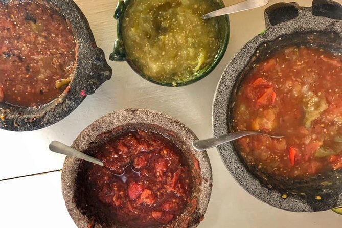 Street Food Cooking Class - Fresh salsas and empanadas keep you involved