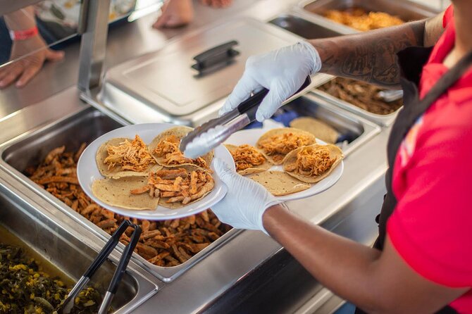 Sunset Sail Tour with Local Food - A taco buffet with Mexican flavors
