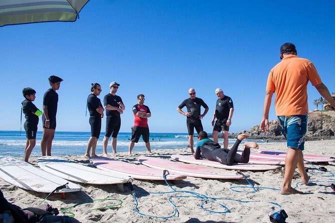 Surf Lessons at Cerritos - Cerritos for families and mixed groups