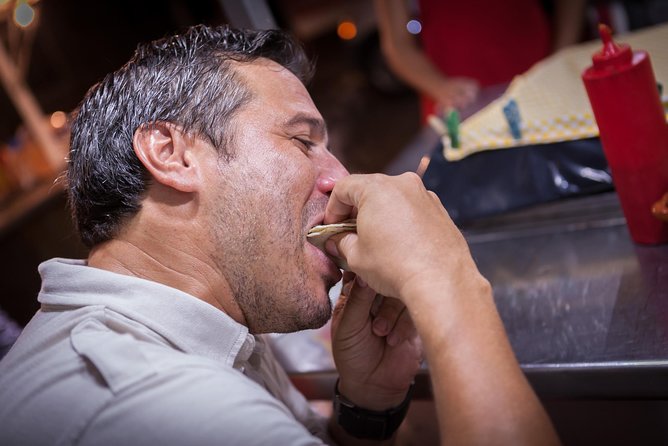 Taco Adventure Evening Food Tour with Vallarta Food Tours - Starting with fish tacos in Emiliano Zapata