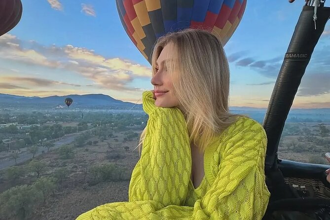Teotihuacán Hot Air Balloons from We Fly - The 30 to 45 minute flight over the pyramids