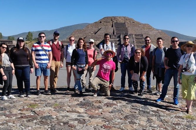 Teotihuacan Pyramids Tour, small group in Van, from Mexico City - Teotihuacan entrance and the Temple of Quetzalcoatl