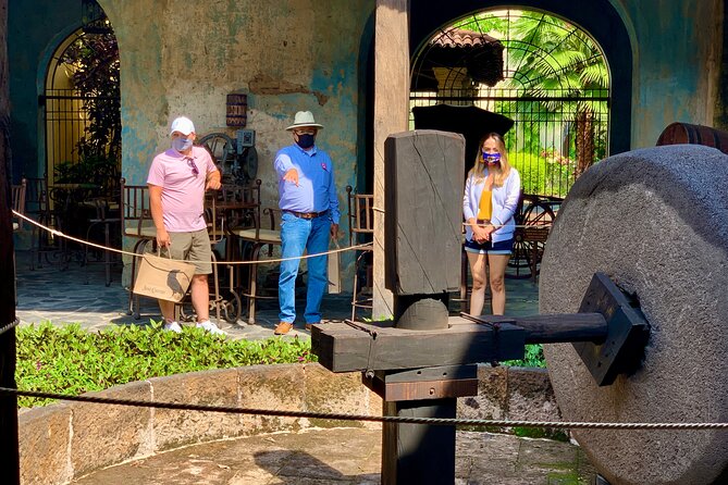 Tequila distillery experience, Jose Cuervo & Tequila Magic Town - A traditional distillery and tequila at different stages