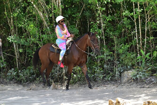 Tequila Tasting, Horseback Riding,ATV, Ziplines Cenote and Lunch - From Cancun to the Mayan Jungle Near Puerto Morelos