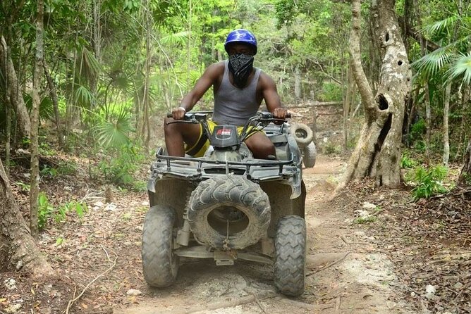 Tequila Tasting, Horseback Riding,ATV, Ziplines Cenote and Lunch - ATV Circuit Through the Jungle