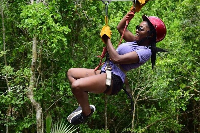 Tequila Tasting, Horseback Riding,ATV, Ziplines Cenote and Lunch - Ziplining First: A Gentle Start for Beginners