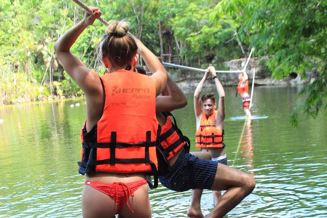 The best ATVs, zipline, cenote tour with lunch and transportation - Ziplines that may be shorter than expected