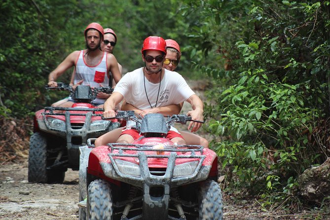 The best ATVs, zipline, cenote tour with lunch and transportation - The guides and the pace of the day