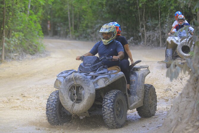 Top ATV's in Mexico includes Cenote, Ziplines, snack & transport. - What the $65 price really buys you